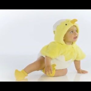 Pottery Barn Kids Baby Egg Chick Halloween Costume